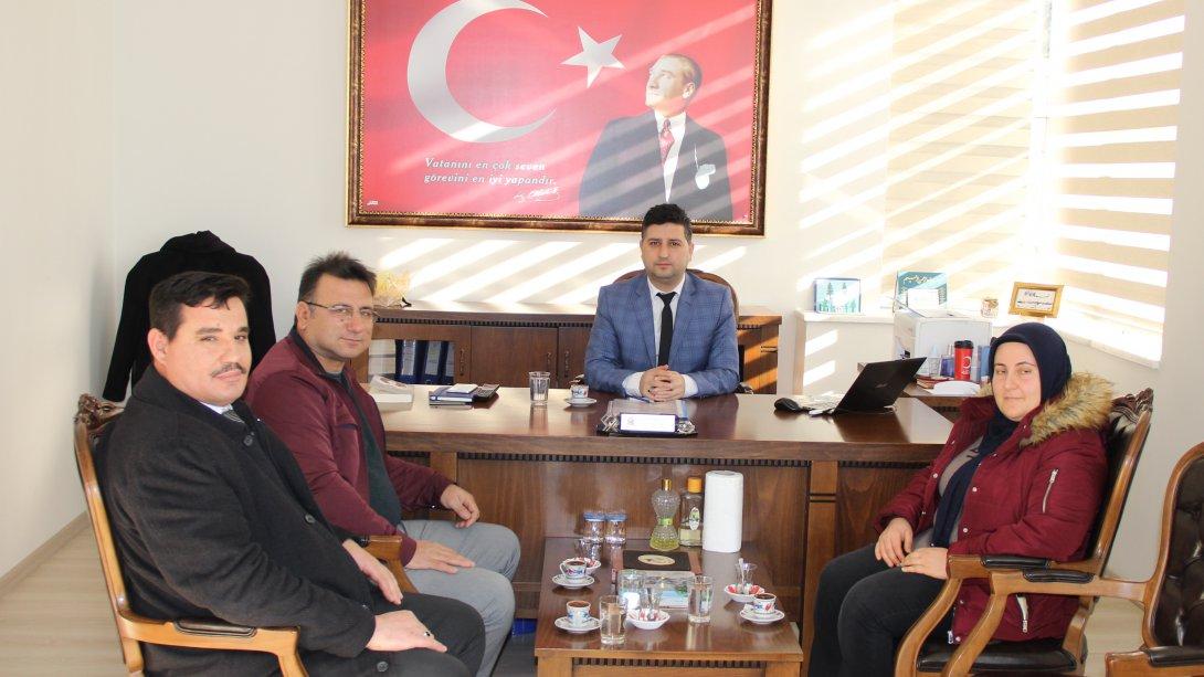  İlçe Milli Eğitim Müdürümüz Sayın Selim KARATAŞ'ın Okul Aile Birliği Başkanları ile buluşması  devam ediyor.