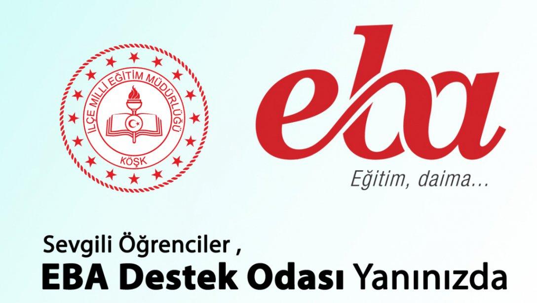 İLÇEMİZDE EBA DESTEK ODASI SAYISI ARTIYOR