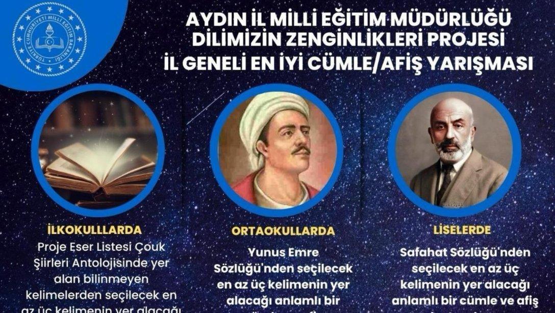 DİLİMİZİN ZENGİNLİKLERİ PROJESİ EN İYİ CÜMLE/AFİŞ YARIŞMASI SONUÇLARI AÇIKLANDI.